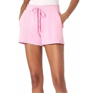 DAILY RITUAL Women's Pull on Supersoft terry pink short Size L